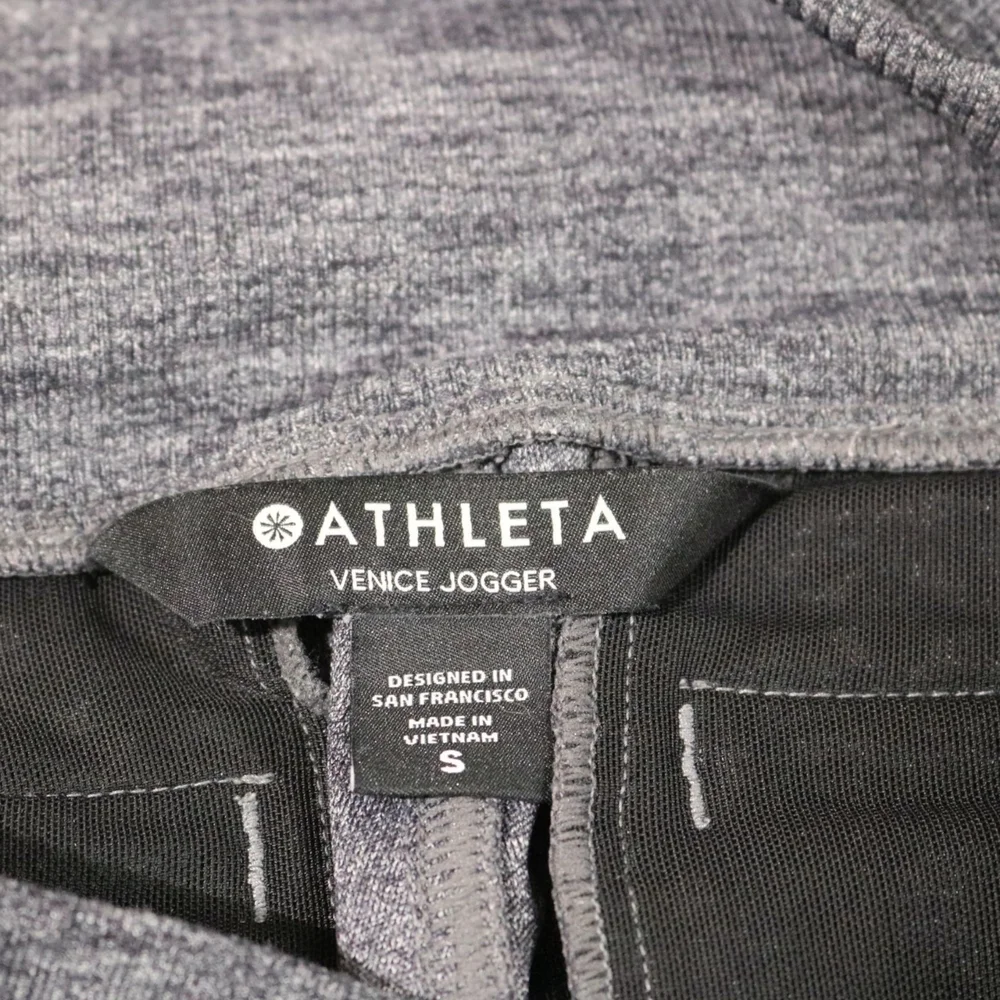 Athleta Vince Jogger Pants Womens Size Small Heather Grey Athletic Sweatpants - Picture 7 of 9